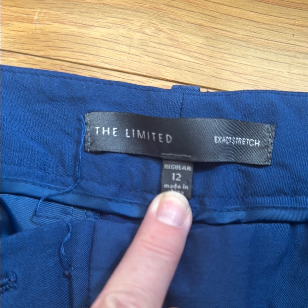 The Limited Royal Blue Straight Leg Pants- excellent condition - Picture 3 of 7